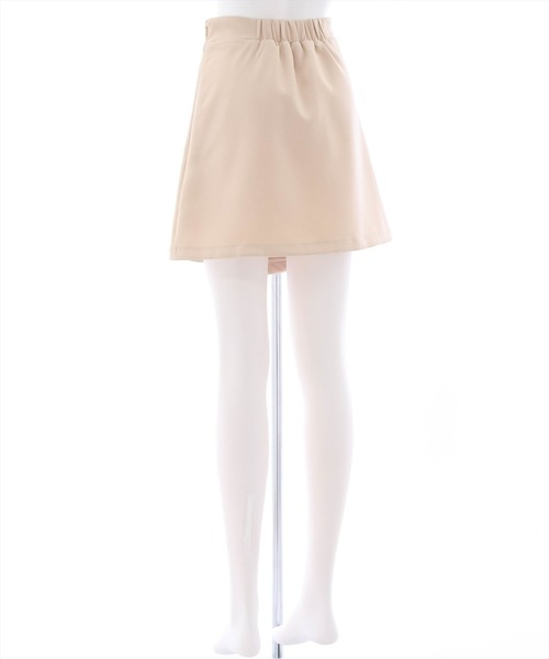 clear（クリア）の「インパン付フロントボタンラップミニスカート（スカート・レディース・ブラック/アイボリー/ピンク・S/M）」の6枚目の写真