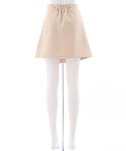 clear（クリア）の「インパン付フロントボタンラップミニスカート（スカート・レディース・ブラック/アイボリー/ピンク・S/M）」の7枚目の写真