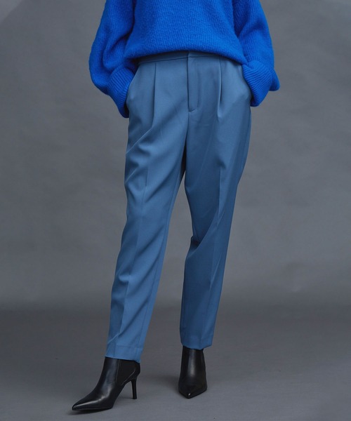 N.O.R.C（ノーク）の「ダブルクロステーパードパンツ（その他パンツ・レディース・ブラック/オレンジ/ブルー・L/M/S）」の5枚目の写真