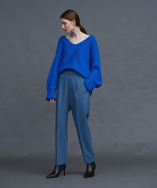 N.O.R.C（ノーク）の「ダブルクロステーパードパンツ（その他パンツ・レディース・ブラック/オレンジ/ブルー・L/M/S）」の7枚目の写真