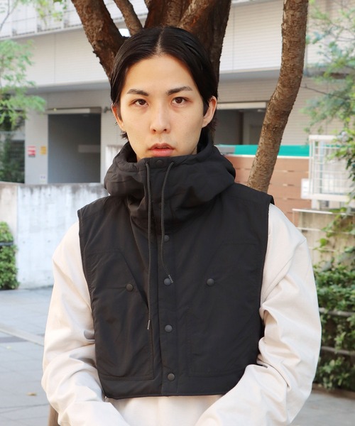 BURLAP OUTFITTER（バーラップアウトフィッター）の「BURLAP OUTFITTER/バーラップアウトフィッター WINTER FLYING HOOD JACKET ジャケット（ブルゾン・メンズ・ブラック/サンドベージュ/オリーブ・ONE SIZE）」の16枚目の写真