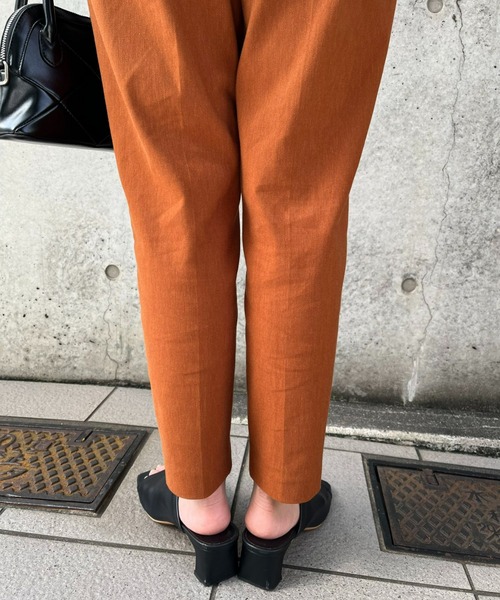 DOLLY SEAN（ドリーシーン）の「【dolly-seam/ドリーシーン】KAPOK トラックパンツ（その他パンツ・レディース・ブラック/ダークブラウン/ベージュ・0/1）」の14枚目の写真