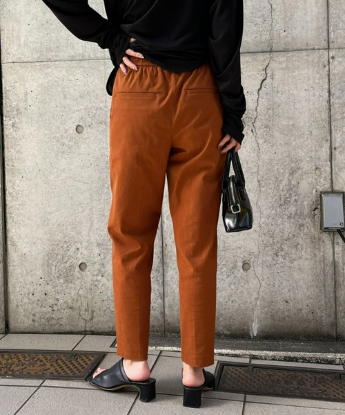 DOLLY SEAN（ドリーシーン）の「【dolly-seam/ドリーシーン】KAPOK トラックパンツ（その他パンツ・レディース・ブラック/ダークブラウン/ベージュ・0/1）」の12枚目の写真