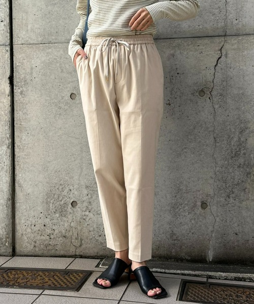 DOLLY SEAN（ドリーシーン）の「【dolly-seam/ドリーシーン】KAPOK トラックパンツ（その他パンツ・レディース・ブラック/ダークブラウン/ベージュ・0/1）」の22枚目の写真