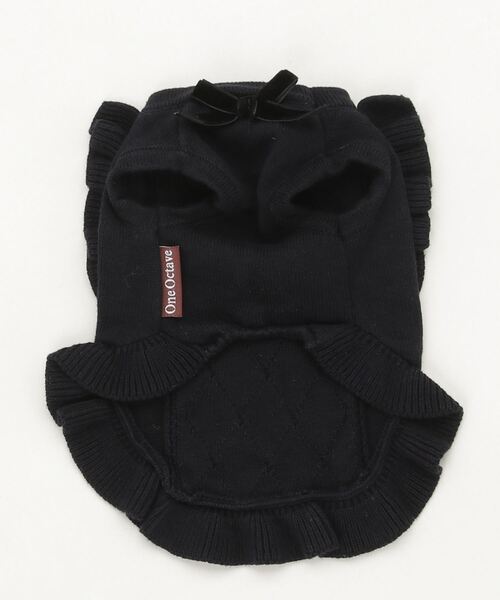 One Octave(ワンオクターヴ)の「One Octave/フリルニットベスト(ペットウェア・レディース・レッド/ネイビー・2XS/XS/S/M/L/2L/2M)」の12枚目の写真