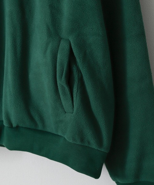 ZIP FIVE(ジップファイブ)の「【ZIP FIVE】【ZIP OUTDOOR】ビッグシルエット フリースハーフジッププルオーバートレーナー(スウェット・レディース・グリーン/ブルー/ダークグリーン/アイボリー/マルチ/ホワイト系/ブラック・MEDIUM/LARGE/X-LARGE)」の22枚目の写真