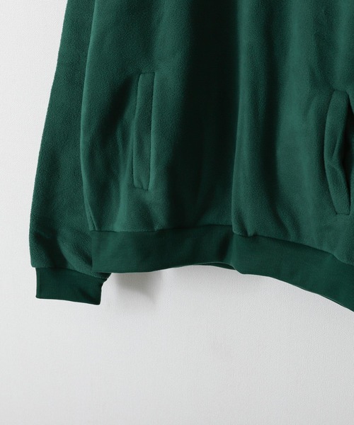 ZIP FIVE(ジップファイブ)の「【ZIP FIVE】【ZIP OUTDOOR】ビッグシルエット フリースハーフジッププルオーバートレーナー(スウェット・レディース・グリーン/ブルー/ダークグリーン/アイボリー/マルチ/ホワイト系/ブラック・MEDIUM/LARGE/X-LARGE)」の20枚目の写真