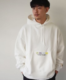 （What it isNt）ART BY MARKGONZALES（ワットイットイズント）の「SKATE BOARDS LINE - 刺繍 BIG パーカー 【（What it isNt）ART BY MARKGONZALES / (ワットイットイズント) アートバイ マークゴンザレス 】（パーカー・メンズ）」