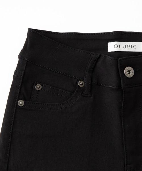 OLUPIC(オルピック)の「OLUPIC/【WEB限定】ハイウエストツイルスキニー(デニムパンツ・レディース・ブラック・MEDIUM/SMALL/LARGE/X-LARGE)」の12枚目の写真