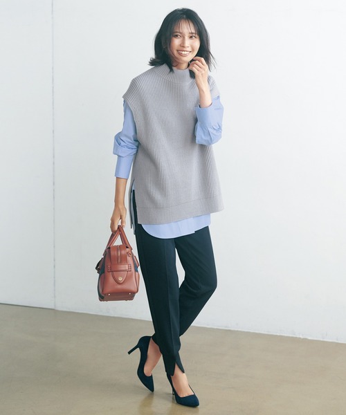 UNFILO(アンフィーロ)の「【接触冷感】BEAUTY MOVE 最愛 ジョグパン(その他パンツ・レディース・ブルー/イエロー/ピンク/ブラウン/アイボリー系2/ブラック系2/ネイビー系2/グレー系・X-LARGE/XX-LARGE/XXX-LARGE/XLT)」の11枚目の写真