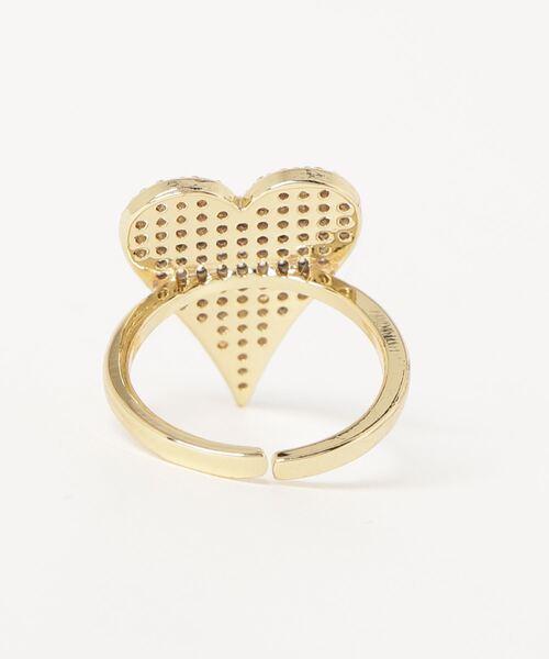 mikomori(ミコモリ)の「HEART RING(リング・レディース・ゴールド・FREE)」の6枚目の写真