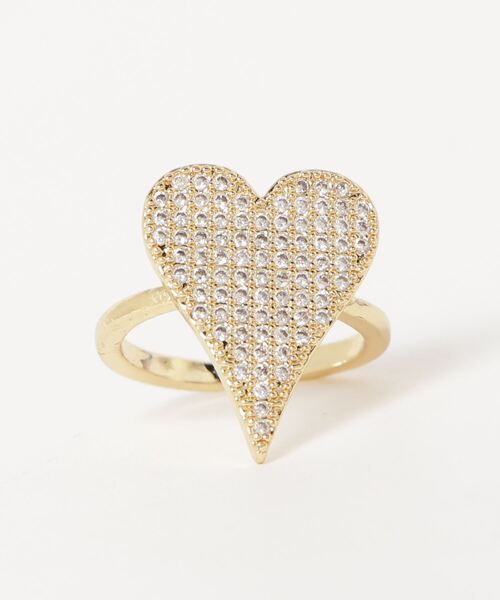 mikomori(ミコモリ)の「HEART RING(リング・レディース・ゴールド・FREE)」の5枚目の写真