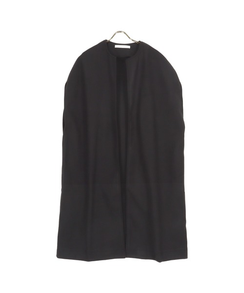 KOBE LETTUCE（コウベレタス）の「ロングケープコート[K1193]（その他アウター・レディース・ブラウン/ブラック/ライトベージュ/グレー・FREE）」の14枚目の写真