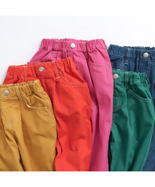 BREEZE（ブリーズ）の「ビビットカラバリパンツ（その他パンツ・キッズ・オレンジ/ブルー/イエロー/ピンク/グリーン・120/130/140/80/90/110/100）」の7枚目の写真