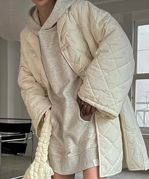 willfully キルティングトグル2パターンミディコート