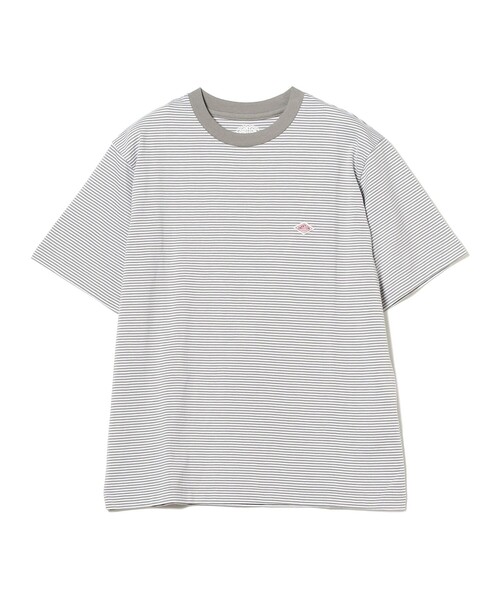 Ray BEAMS(レイビームス)の「DANTON / ボーダー ショートスリーブ Tシャツ(Tシャツ/カットソー・レディース・グレー×ホワイト/ネイビー系/レッド系その他・S)」の19枚目の写真