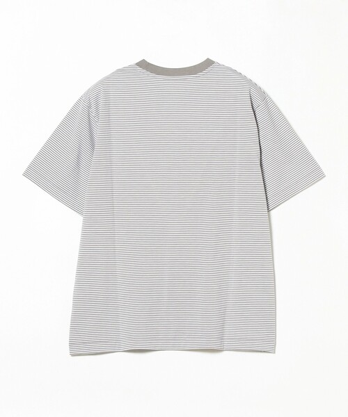 Ray BEAMS(レイビームス)の「DANTON / ボーダー ショートスリーブ Tシャツ(Tシャツ/カットソー・レディース・グレー×ホワイト/ネイビー系/レッド系その他・S)」の18枚目の写真