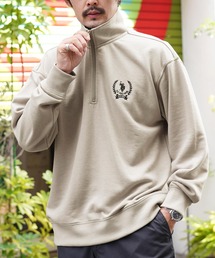 US.POLO ASSN. ユーエスポロアッスン / ブランド別注ハーフジップ スウェット トレーナー