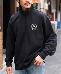 US.POLO ASSN. ユーエスポロアッスン / ブランド別注ハーフジップ スウェット トレーナー