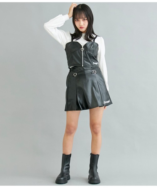 ANAP GiRL（アナップガール）の「フェイクレザービスチェ