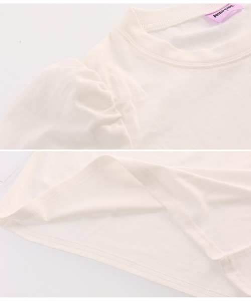 ANAP GiRL（アナップガール）の「フェイクレザービスチェ×パフスリ