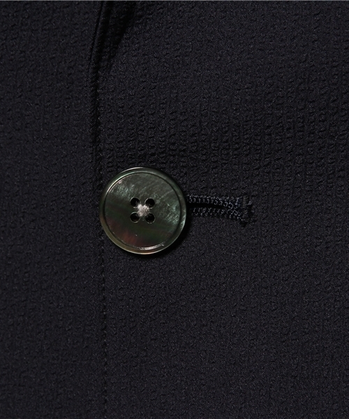 EDIFICE（エディフィス）の「◇ポリエステル サッカー 2Bジャケット（その他アウター・メンズ・ネイビー・48/50/44/46）」の11枚目の写真