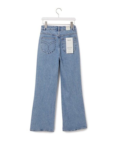 ROLLA'S（ローラス）の「【ROLLA'S】 EASTCOAST FLARE ANKLE（デニムパンツ・レディース・ブルー・27/26/25）」の5枚目の写真