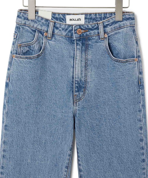ROLLA'S（ローラス）の「【ROLLA'S】 EASTCOAST FLARE ANKLE（デニムパンツ・レディース・ブルー・27/26/25）」の6枚目の写真