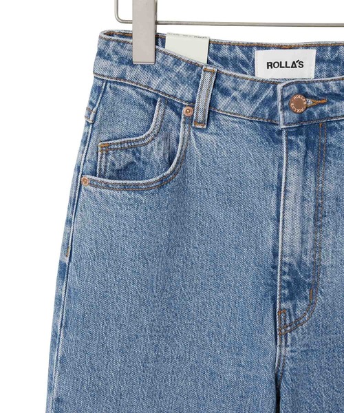 ROLLA'S（ローラス）の「【ROLLA'S】 EASTCOAST FLARE ANKLE（デニムパンツ・レディース・ブルー・27/26/25）」の8枚目の写真