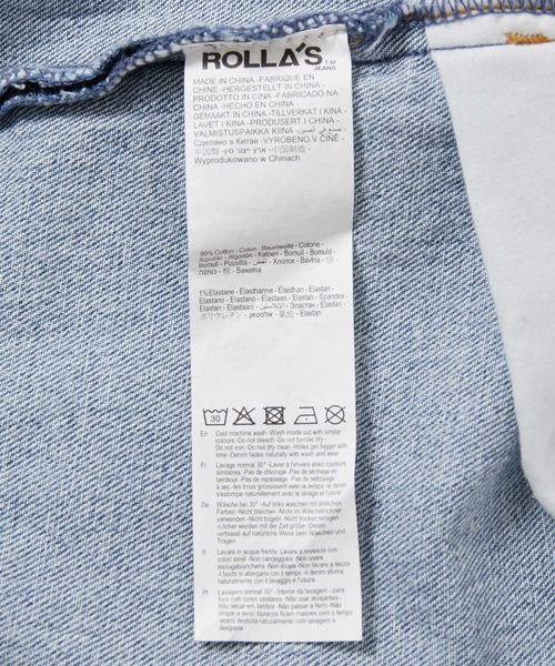 ROLLA'S（ローラス）の「【ROLLA'S】 EASTCOAST FLARE ANKLE（デニムパンツ・レディース・ブルー・27/26/25）」の12枚目の写真