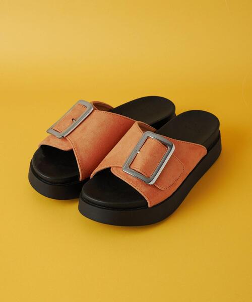 CITEN(シテン)の「<CITEN>ヒュージバックル サンダル(サンダル・レディース・ブラック/シャーベット/ベージュ/ホワイト・S/M/L)」の13枚目の写真