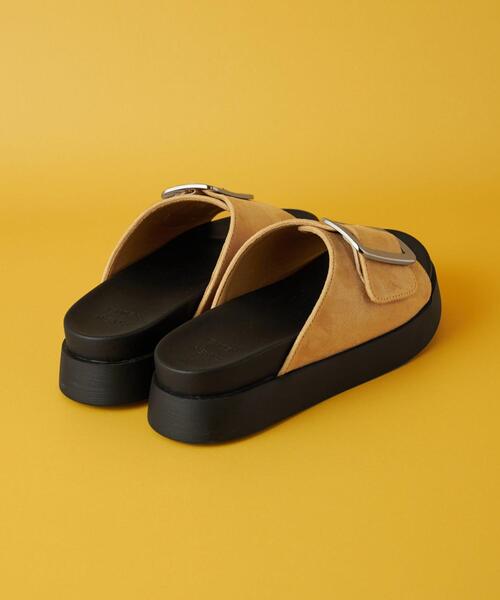 CITEN(シテン)の「<CITEN>ヒュージバックル サンダル(サンダル・レディース・ブラック/シャーベット/ベージュ/ホワイト・S/M/L)」の17枚目の写真