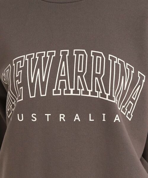 Cutie Blonde(キューティーブロンド)の「◆ロゴスウェット(スウェット・レディース・ホワイト系3/チャコール/ライトパープル/ネイビー系・00)」の18枚目の写真