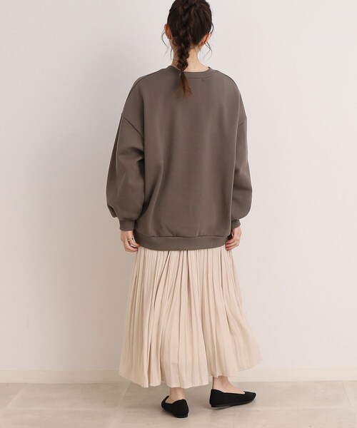 Cutie Blonde(キューティーブロンド)の「◆ロゴスウェット(スウェット・レディース・ホワイト系3/チャコール/ライトパープル/ネイビー系・00)」の11枚目の写真