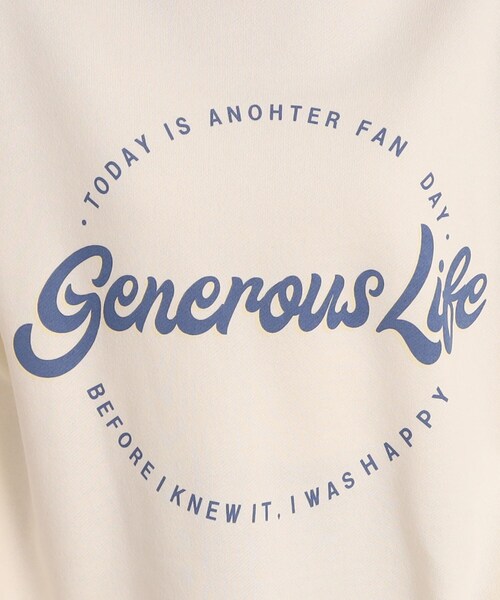 Cutie Blonde(キューティーブロンド)の「◆ロゴスウェット(スウェット・レディース・ホワイト系3/チャコール/ライトパープル/ネイビー系・00)」の13枚目の写真