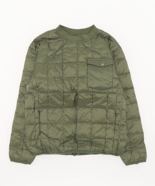 TAION】クルーネック プルオーバー ダウン / CREW NECK PULLOVER DOWN 