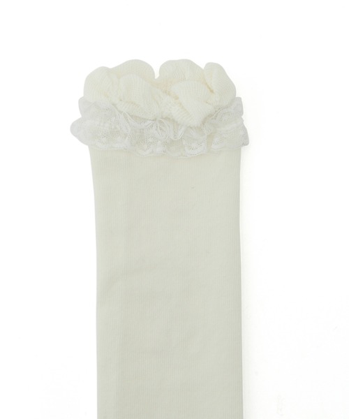 ROPE' PICNIC(ロペピクニック)の「【KIDS】入卒ロングソックス(ソックス/靴下・キッズ・ホワイト・L/M)」の3枚目の写真