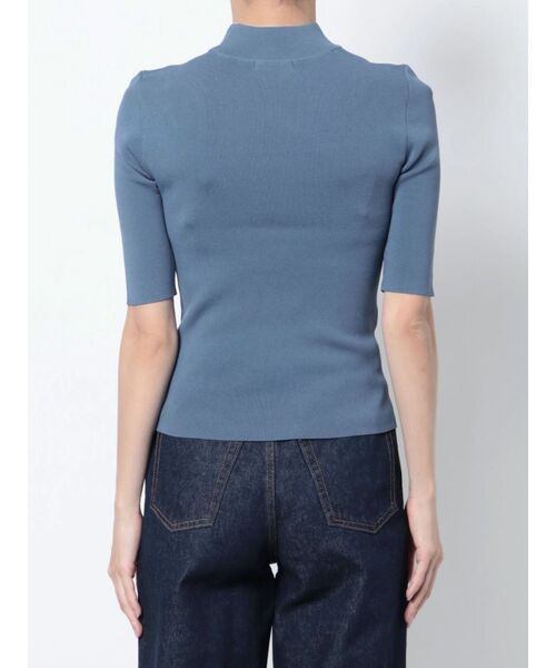 MURUA(ムルーア)の「変形ネックハーフニット(ニット/セーター・レディース・アイボリー/ブラック/ブルー・FREE)」の18枚目の写真