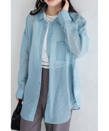 【ZOZO限定】シアービッグシャツ