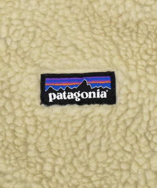 patagonia ベージュ ジップアップベスト ベスト 古着 ビンテージ