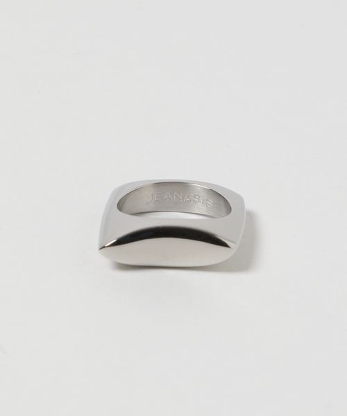 JEANASIS（ジーナシス）の「【ステンレス】スクエアヘンケイリング/185681（ネックレス・レディース・シルバー・MEDIUM/LARGE）」の3枚目の写真