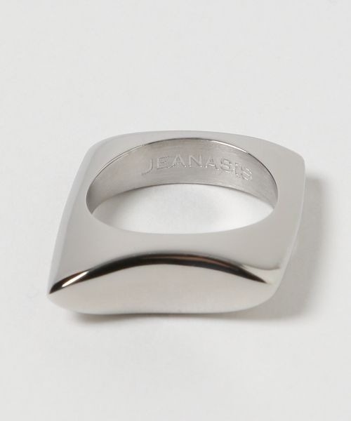 JEANASIS（ジーナシス）の「【ステンレス】スクエアヘンケイリング/185681（ネックレス・レディース・シルバー・MEDIUM/LARGE）」の7枚目の写真