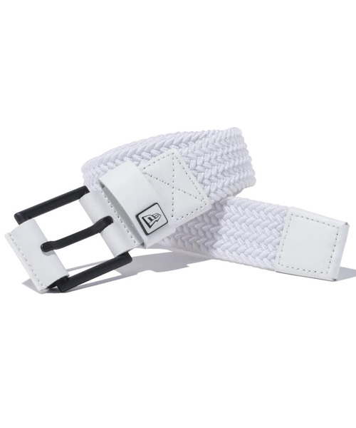 NEW ERA(ニューエラ)の「NEW ERA/ニューエラ ベルト ストレッチウィーブ ホワイト メッシュ 13534713(ベルト・メンズ・ホワイト・FREE)」の1枚目の写真