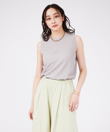 qualite | ツィストテレコノースリーブ(Tシャツ/カットソー)