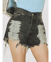 jouetie | クラッシュデニムショートパンツ(デニムパンツ)