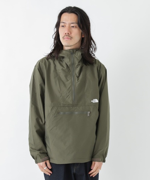 THE NORTH FACE（ザノースフェイス）の「THE NORTH FACE　Compact Anorak（ブルゾン・メンズ・ブラック/カーキ・MEDIUM/LARGE）」の9枚目の写真