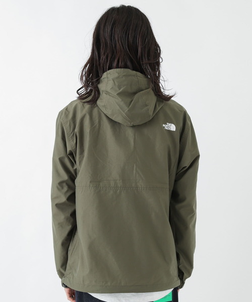 THE NORTH FACE（ザノースフェイス）の「THE NORTH FACE　Compact Anorak（ブルゾン・メンズ・ブラック/カーキ・MEDIUM/LARGE）」の5枚目の写真