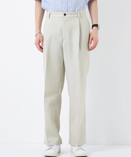 green label relaxing(グリーンレーベルリラクシング)の「ポリエステルツイル 1プリーツ カラーパンツ(その他パンツ・メンズ・ライトブルー/ライトグレー/オレンジ・S/L/M)」の7枚目の写真