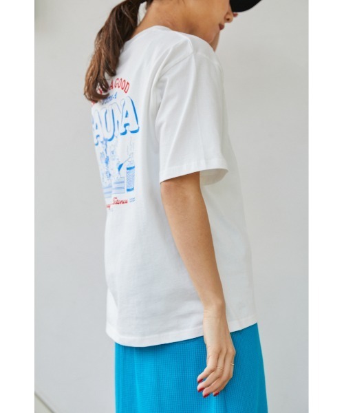 RODEO CROWNS WIDE BOWL（ロデオクラウンズワイドボウル）の「サウナボーイ HAVE A GOOD SAUNA Tシャツ（Tシャツ/カットソー・レディース・ブラック/オフホワイト/ブルー・MEDIUM/LARGE）」の16枚目の写真