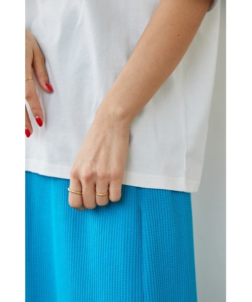 RODEO CROWNS WIDE BOWL（ロデオクラウンズワイドボウル）の「サウナボーイ HAVE A GOOD SAUNA Tシャツ（Tシャツ/カットソー・レディース・ブラック/オフホワイト/ブルー・MEDIUM/LARGE）」の10枚目の写真